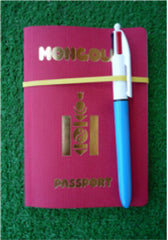 9.6 Pasaporte Mongolia