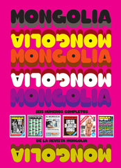 9.4 Seis números de Revista Mongolia encuadernados