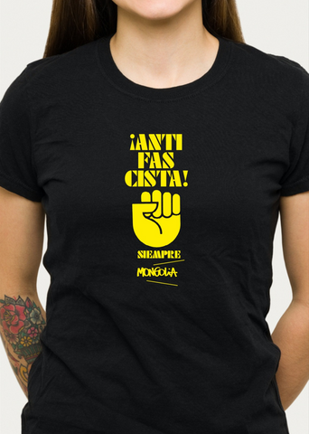 Camiseta antifascista de Mongolia
